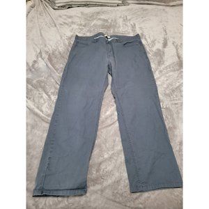 Peter Millar Pants Mens 40x27 bluish gray Flat‎ Front Straight Leg Chino Pants